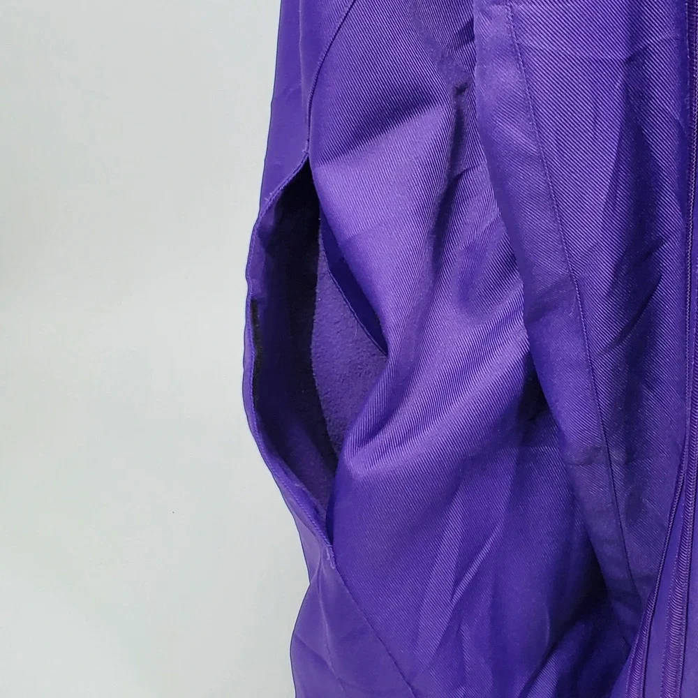 Adidas Mens‎ Elmira Soaring Eagles Purple Full Zip Fleece Lined Jacket 2XL